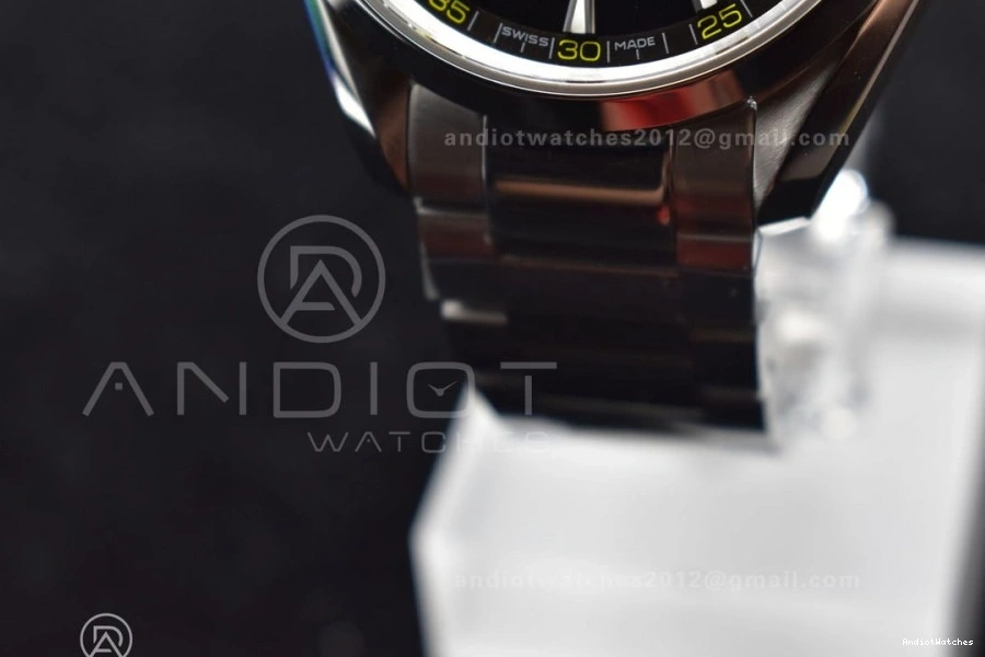 Dial SS Bracelet Bumblebee Black 505 Terra SS VSF 150M A SunProtective On Best Aqua Edition 1:1 0205